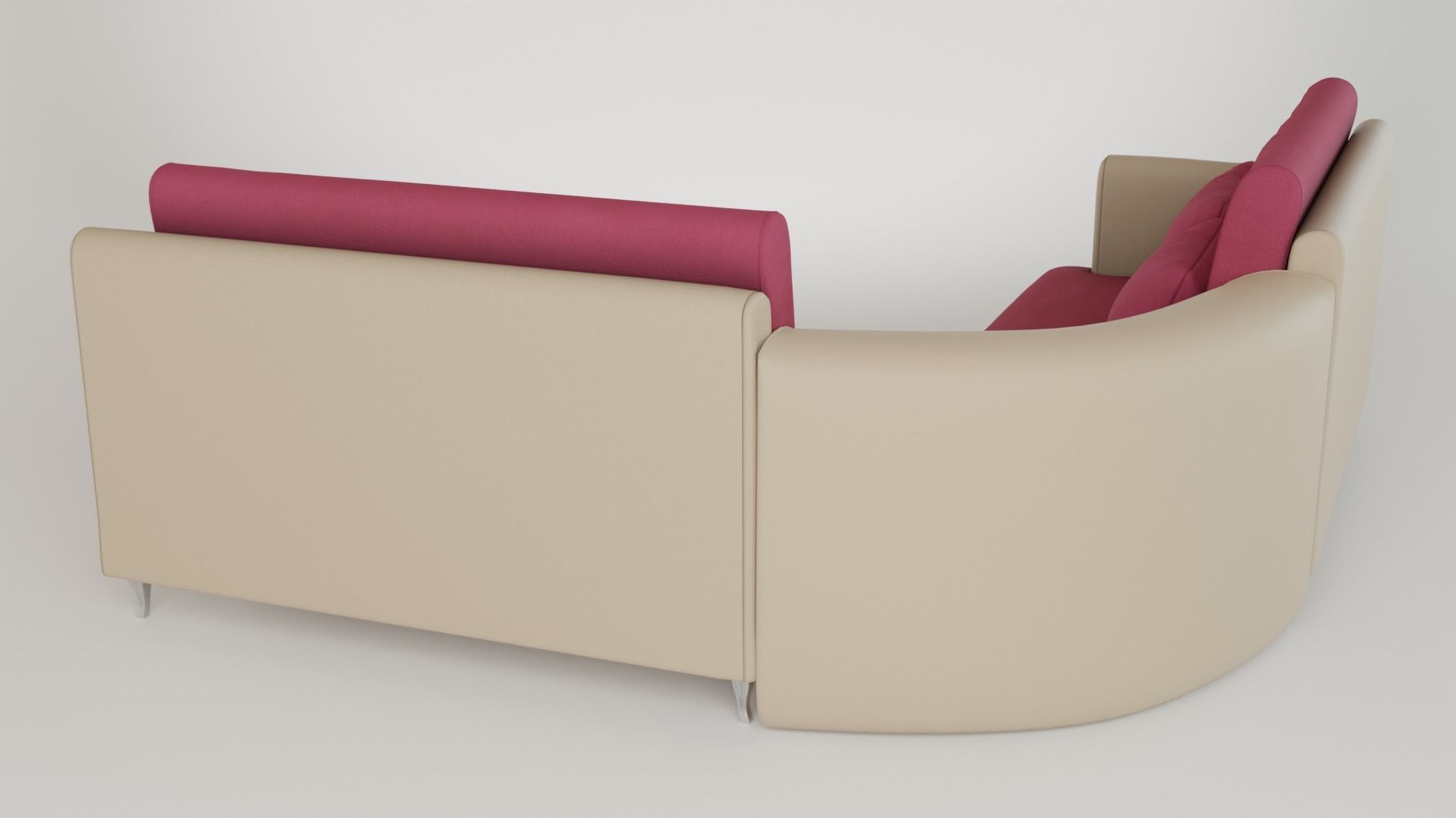 House Sofa Set - PBR 3D model_4