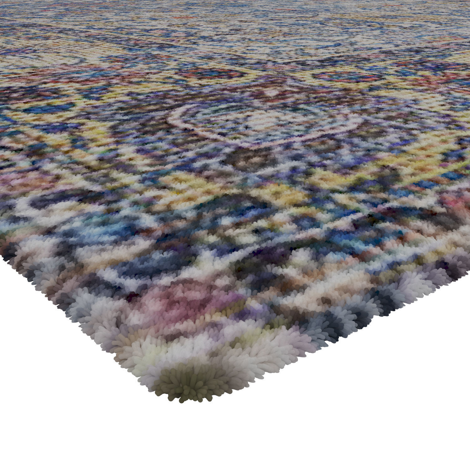 Rug Set 1558 3D model_1