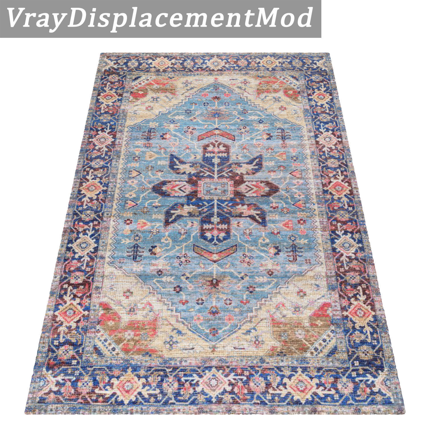 Rug Set 1558 3D model_3