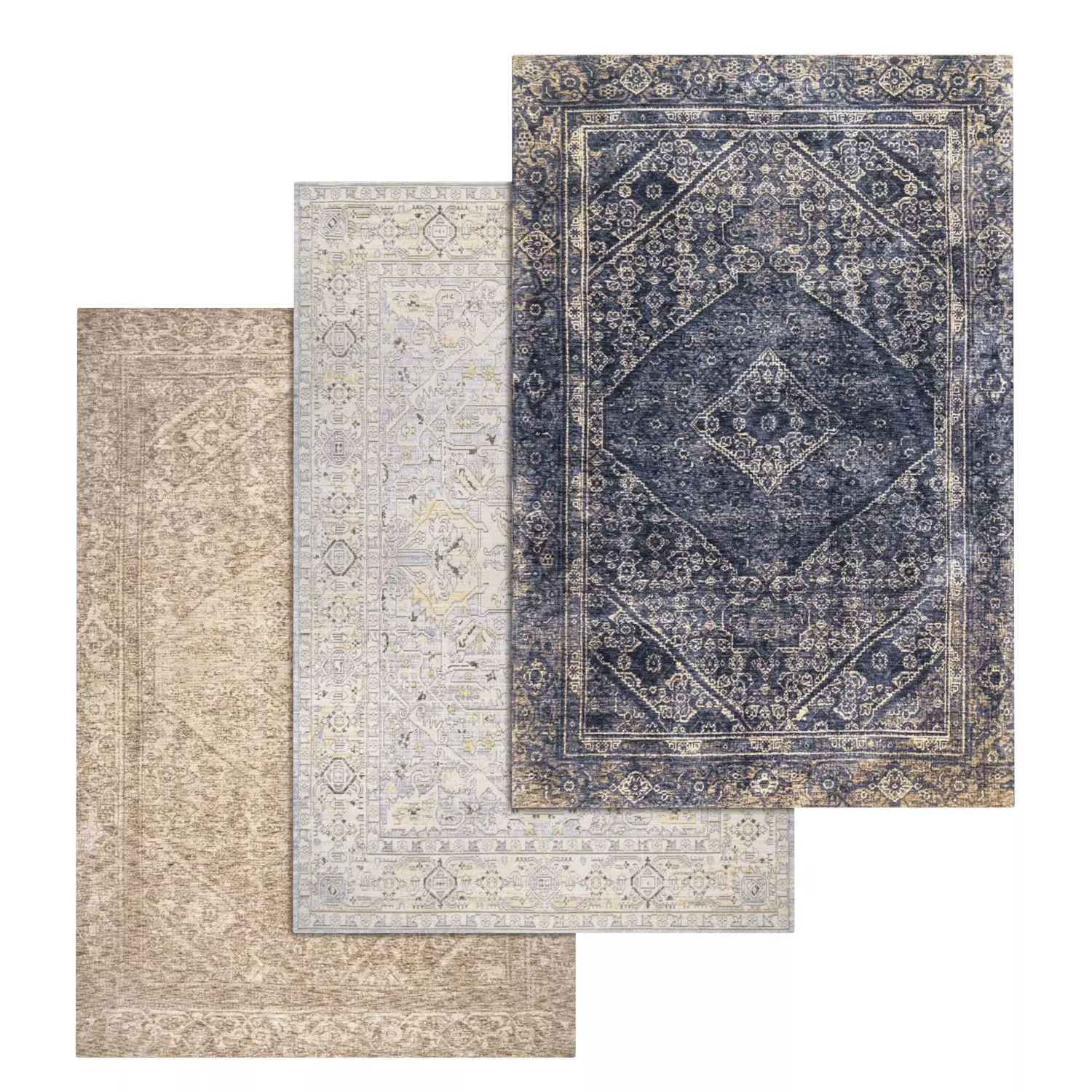 Rug Set 1559 3D model_0