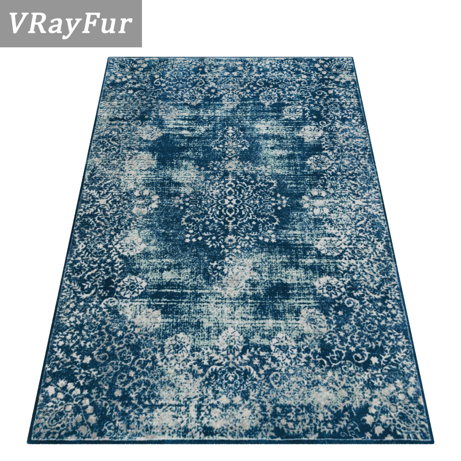 Rug Set 1561 3D model_2