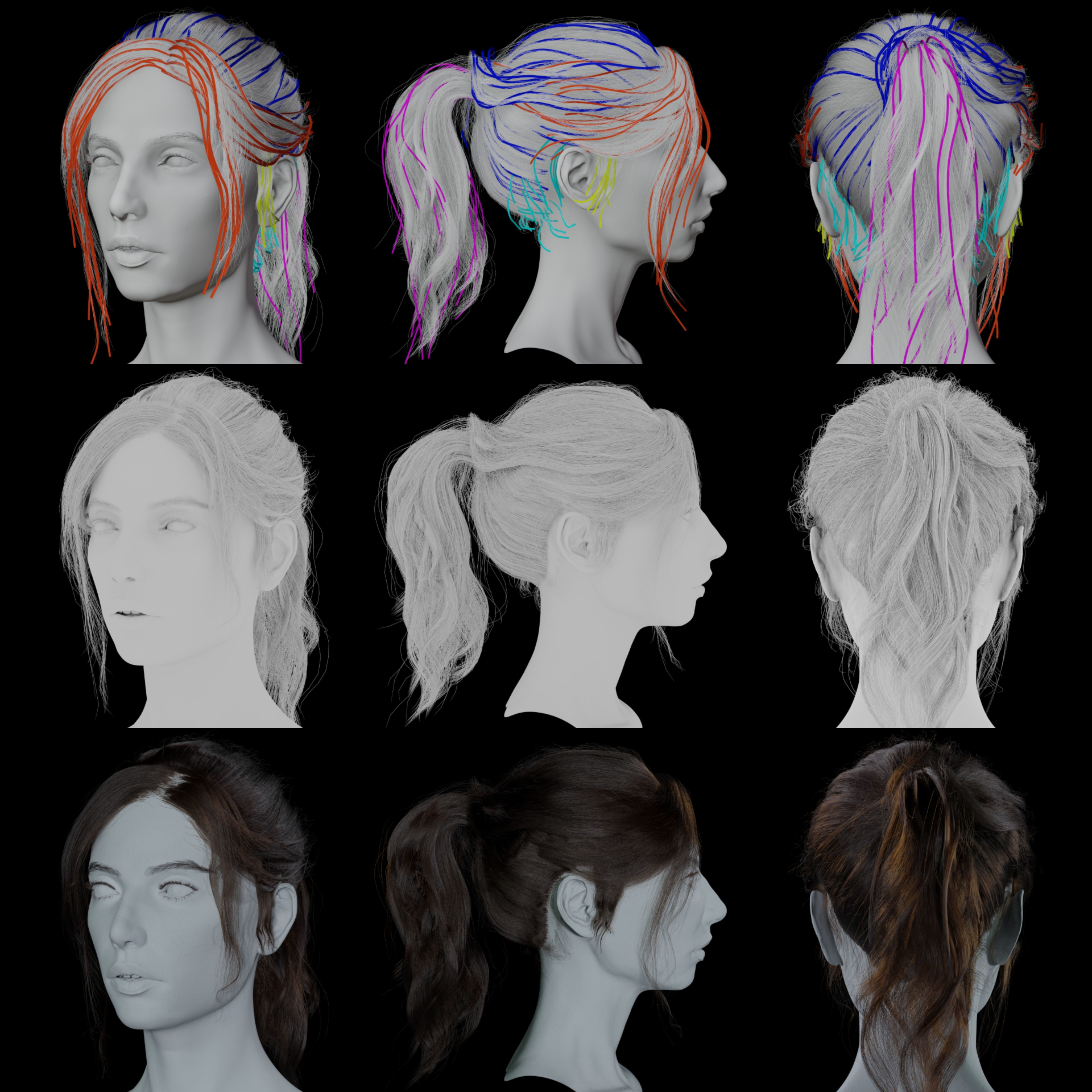 Digital Headshot -  Angela 3D model_4