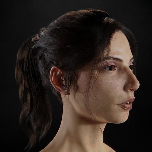Digital Headshot -  Angela 3D model