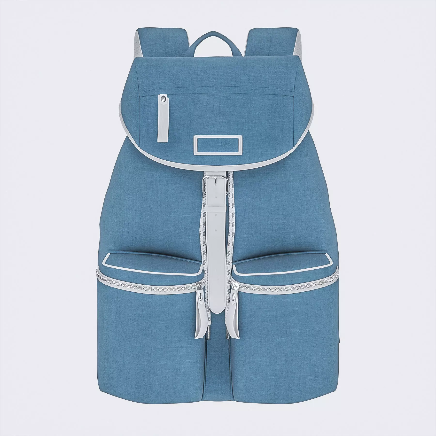 High-End Backpack Model Blue 3D model | CGTrader