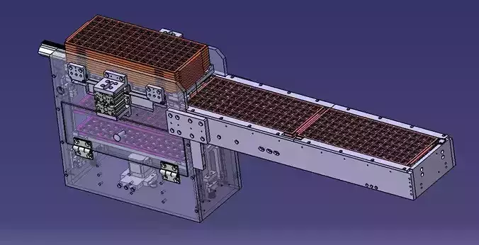 TRAY FEEDER 3D model