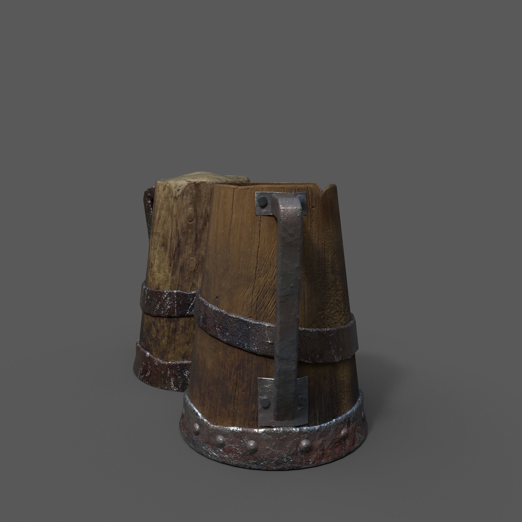 Medieval Prop Mix Six 3D Model Collection_45