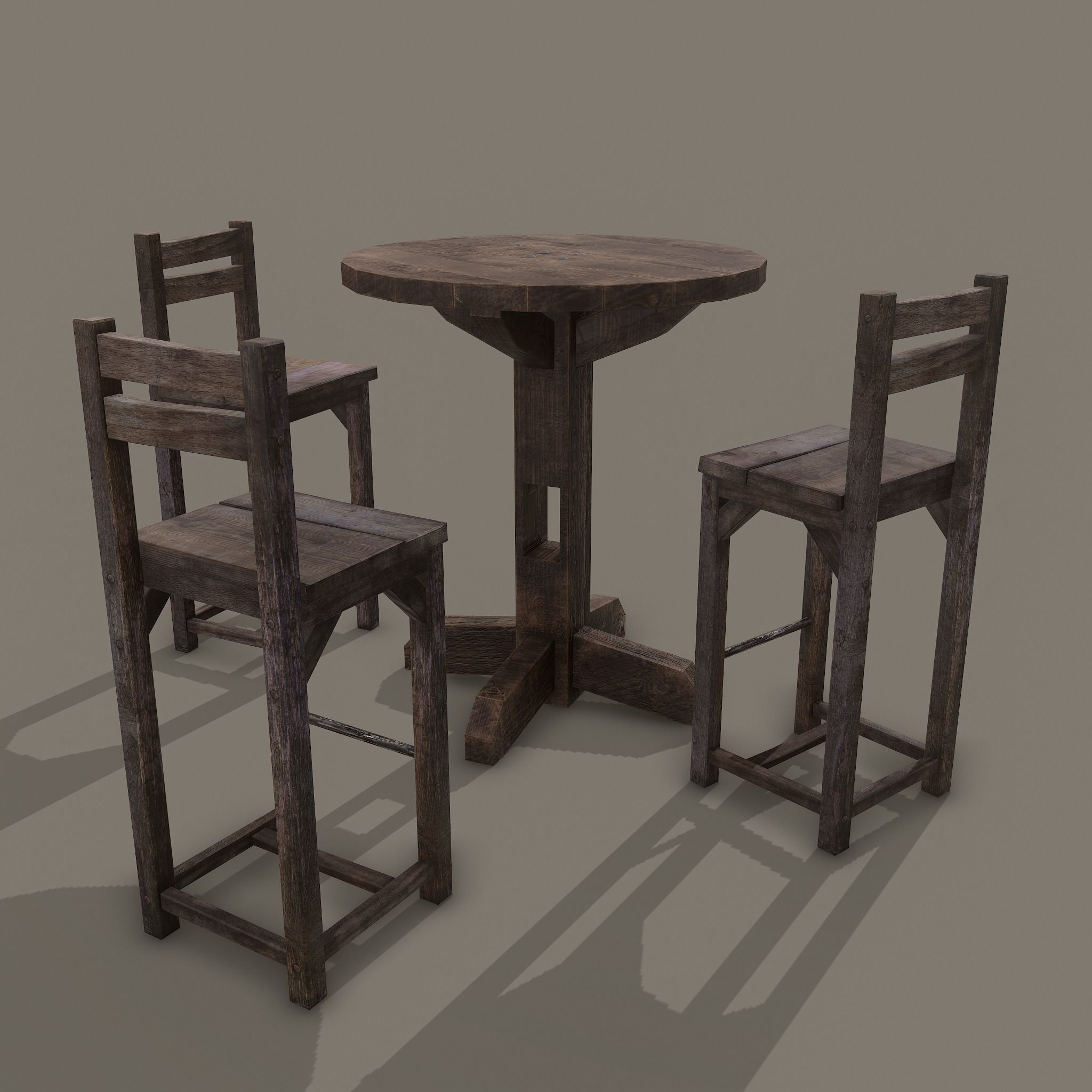 Medieval Prop Mix Six 3D Model Collection_72