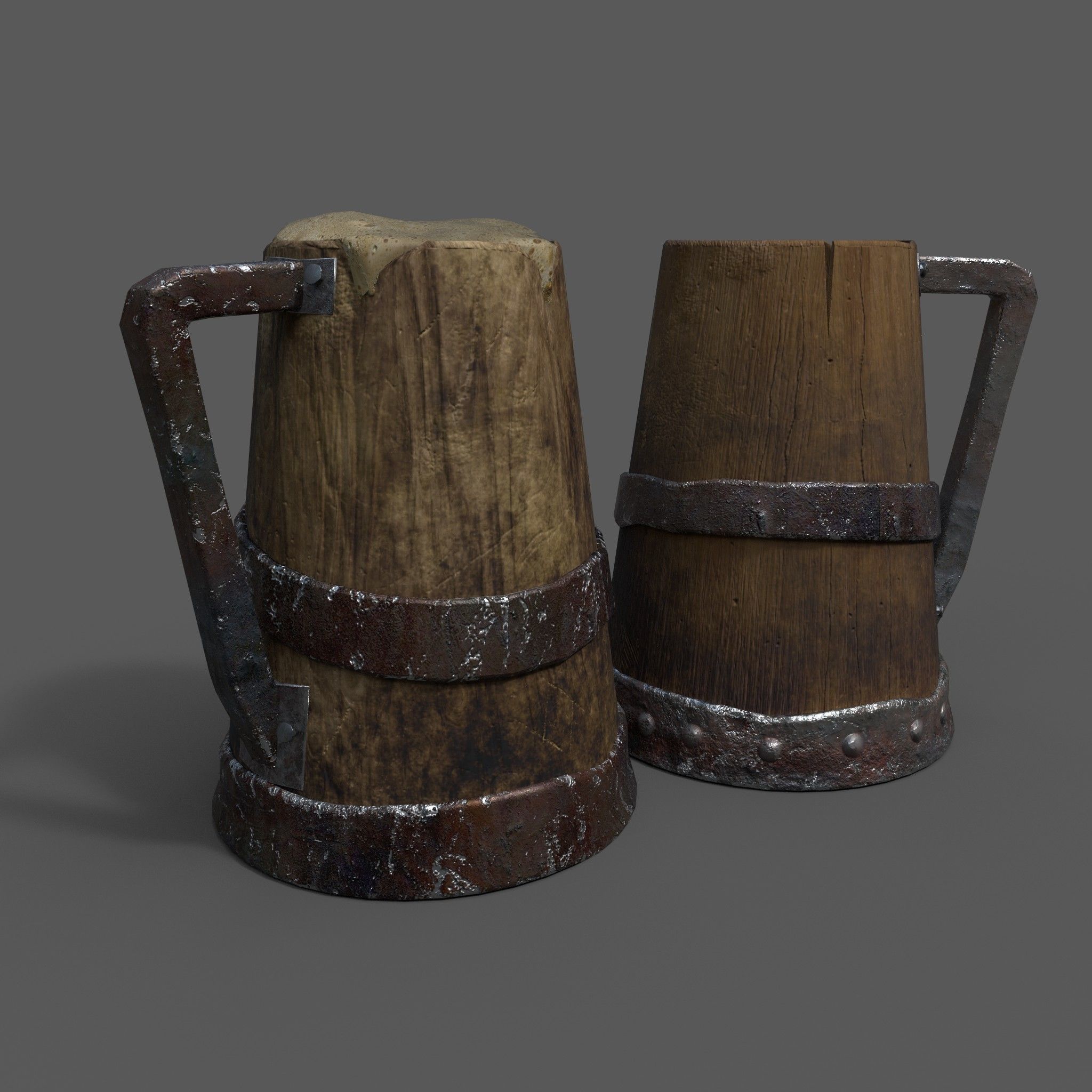 Medieval Prop Mix Six 3D Model Collection_49
