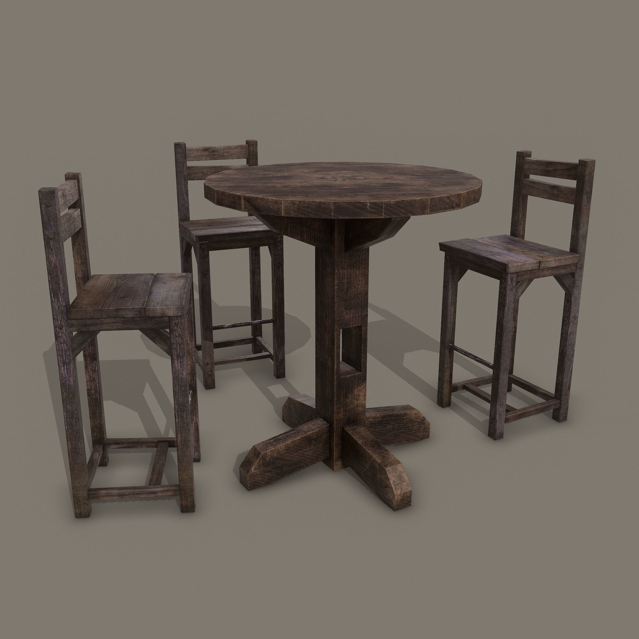 Medieval Prop Mix Six 3D Model Collection_71