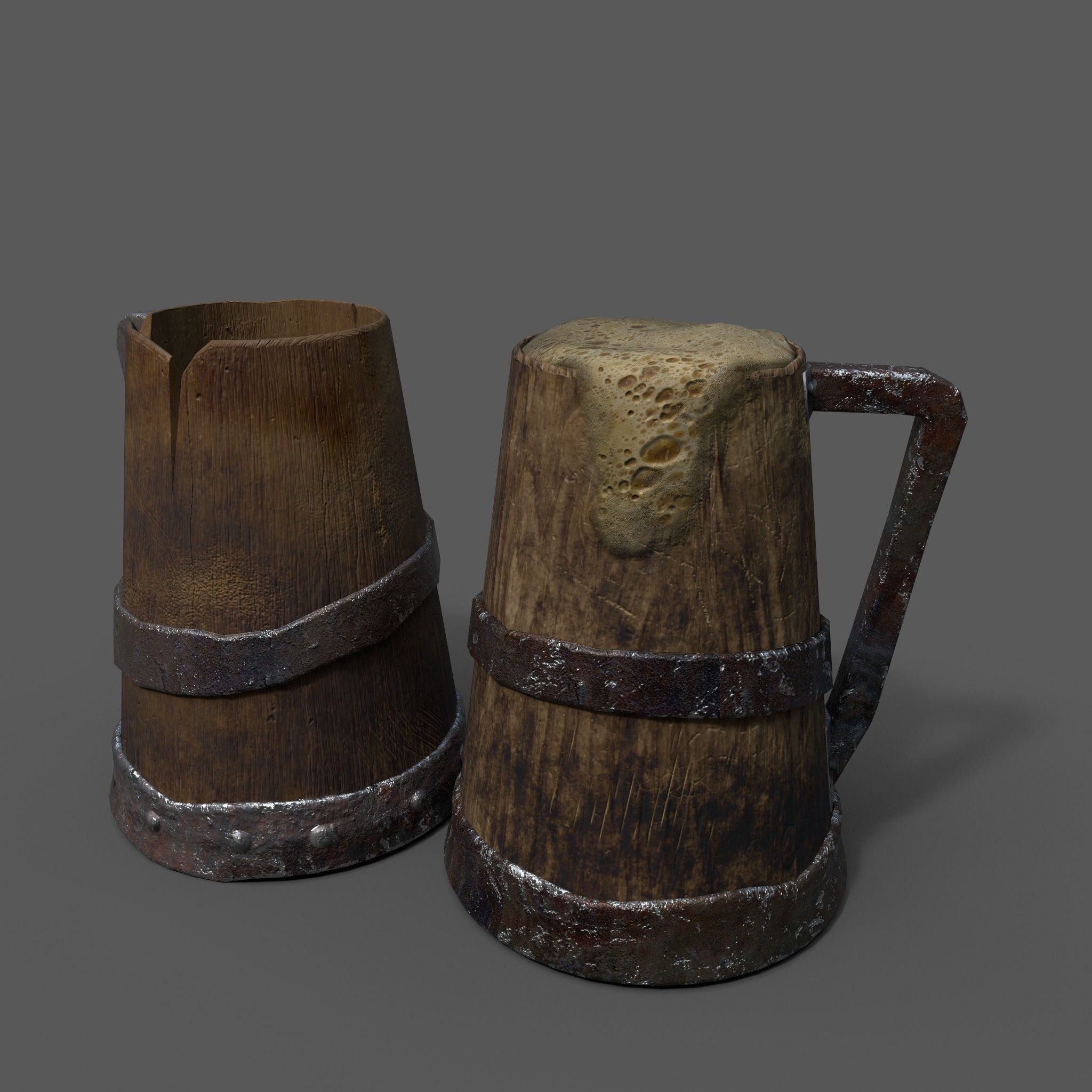 Medieval Prop Mix Six 3D Model Collection_43