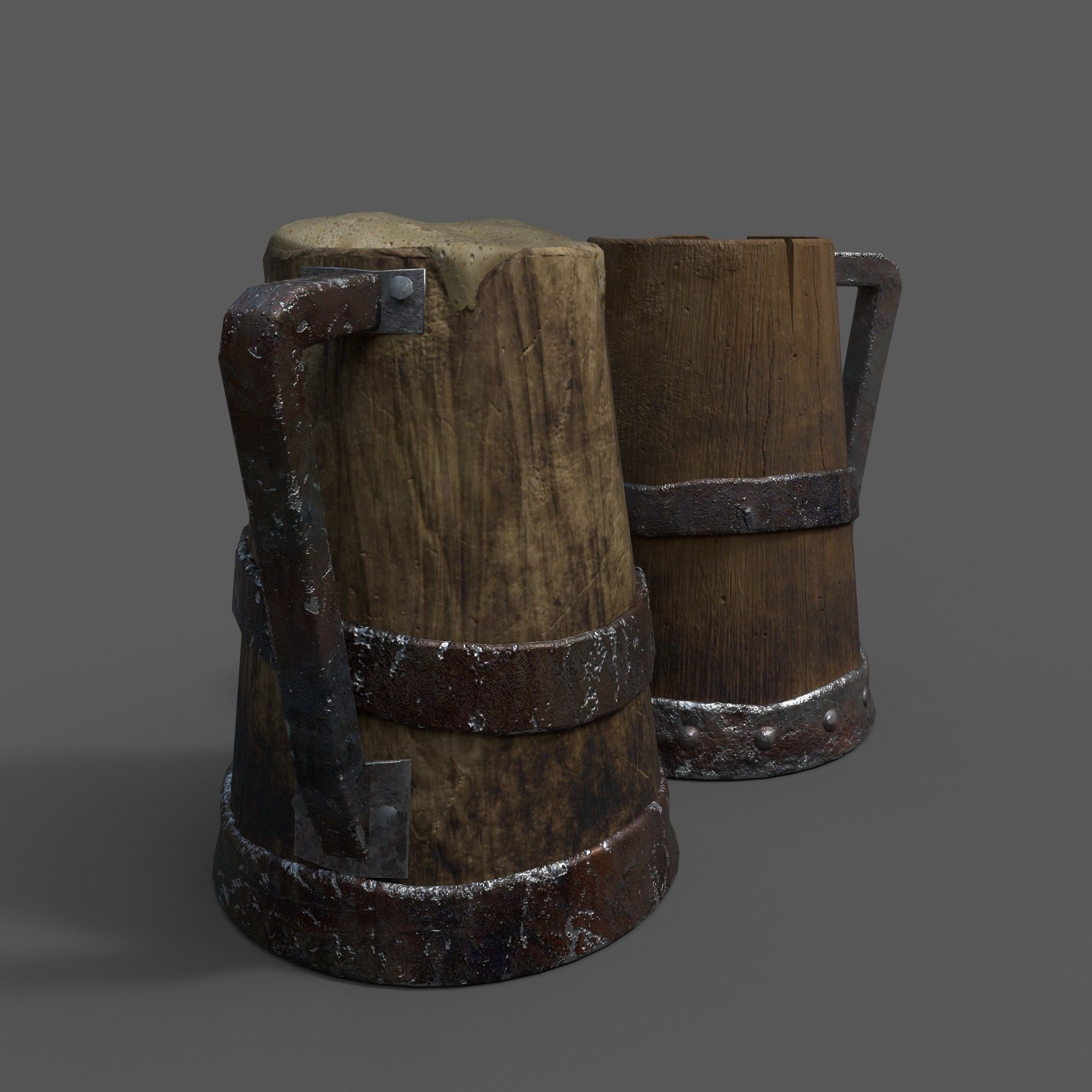 Medieval Prop Mix Six 3D Model Collection_47