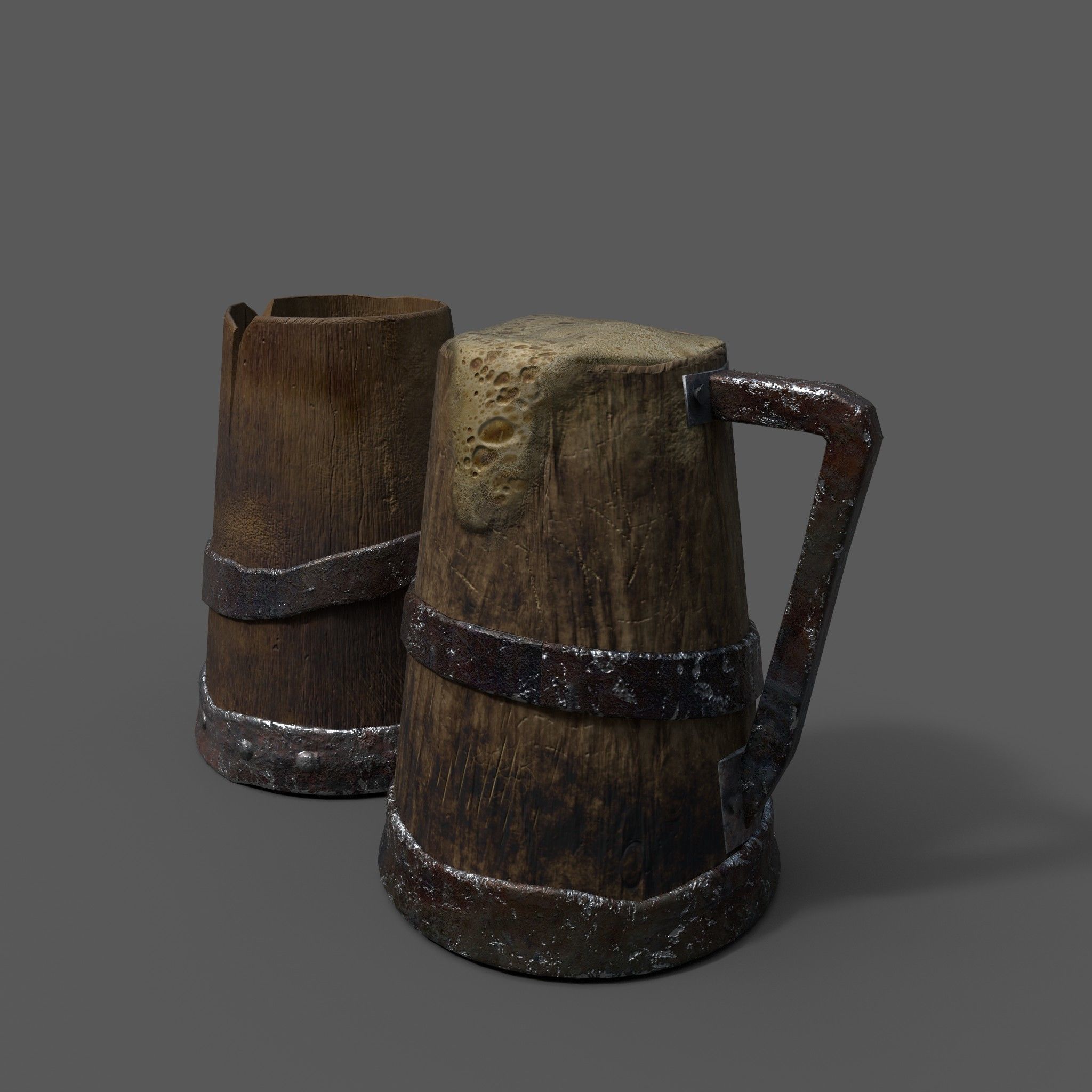 Medieval Prop Mix Six 3D Model Collection_56
