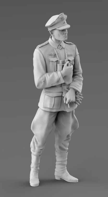 German soldiers 3D print model_12