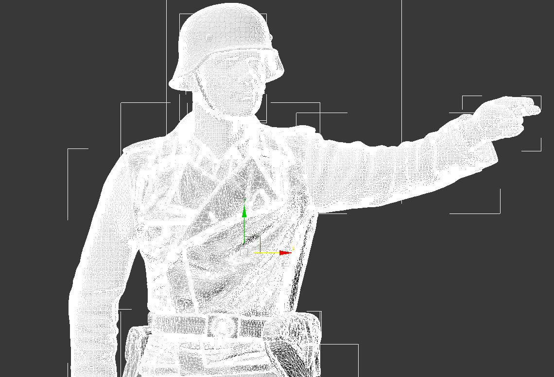 German soldiers 3D print model_20