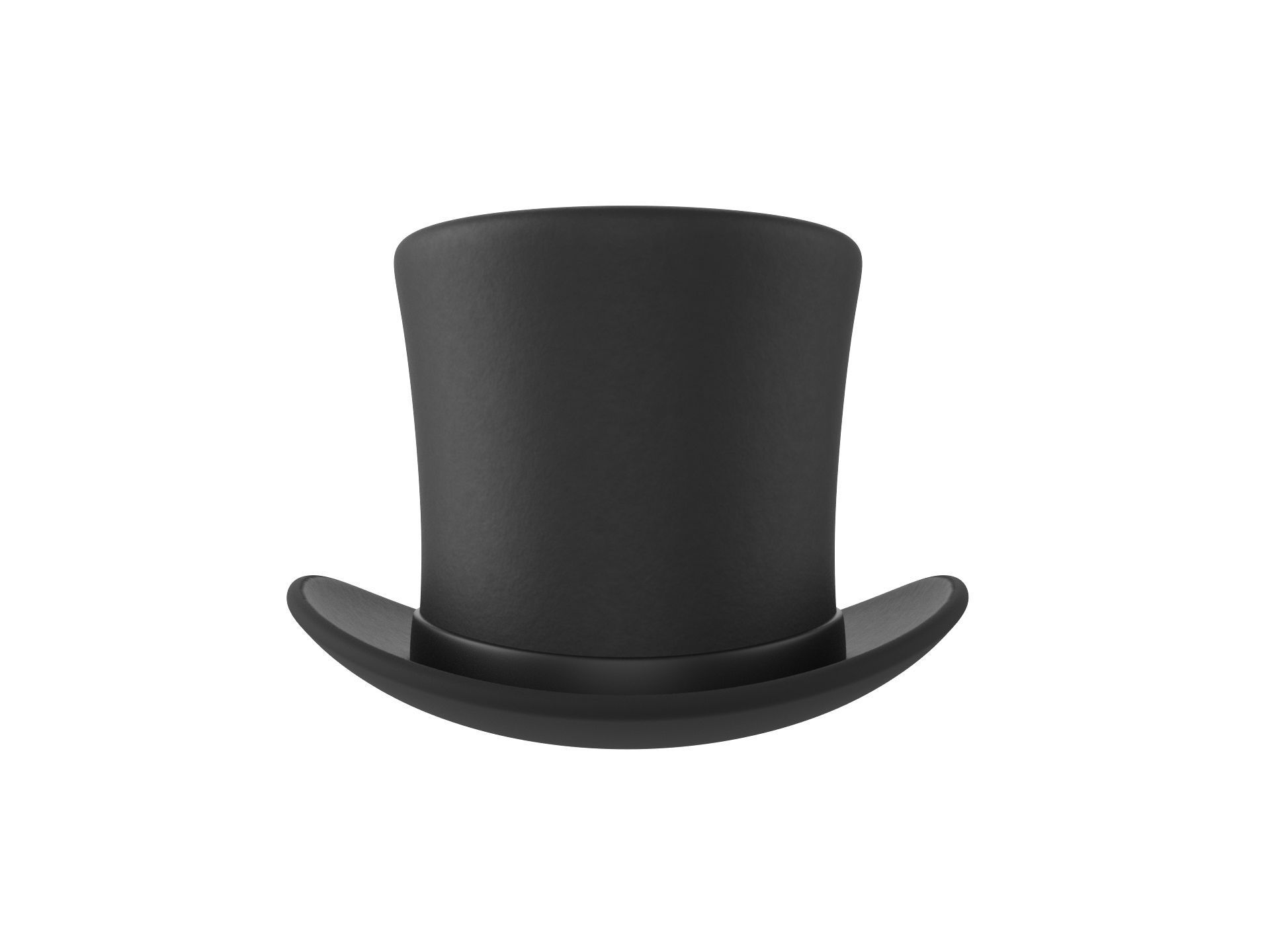 Top Hat 3D model_5
