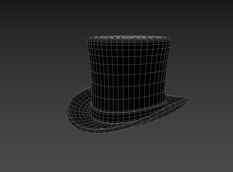 Top Hat 3D model_19