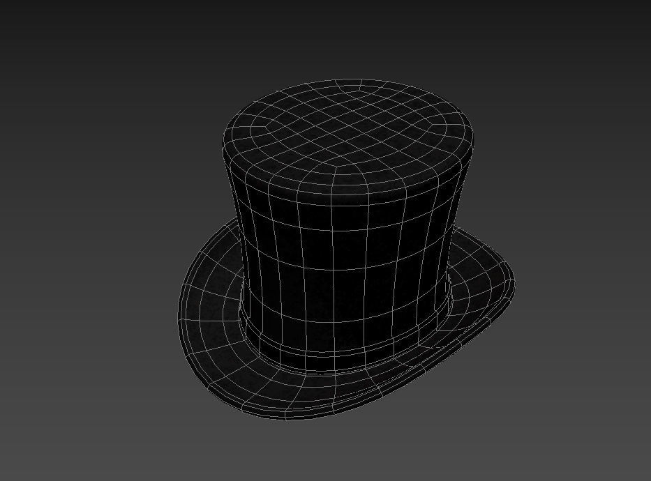 Top Hat 3D model_26