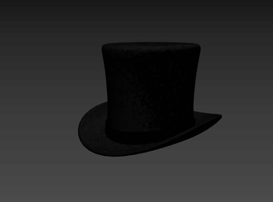 Top Hat 3D model_17