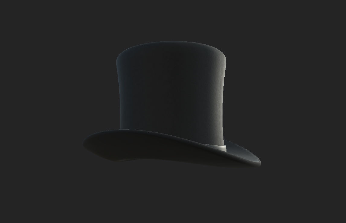 Top Hat 3D model_14