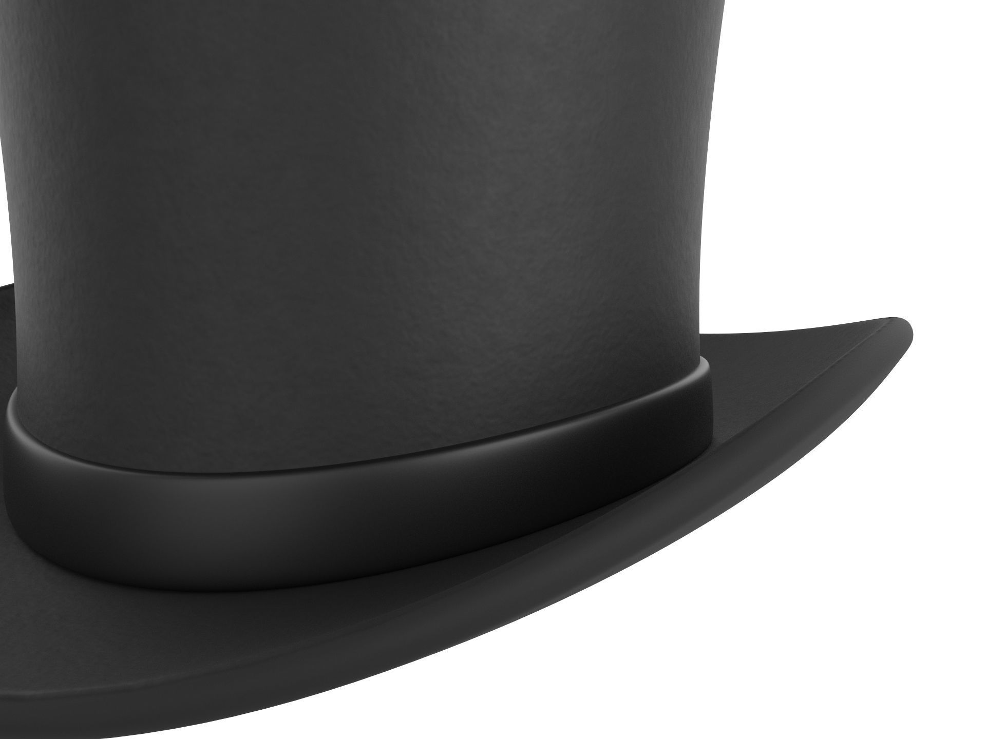 Top Hat 3D model_8