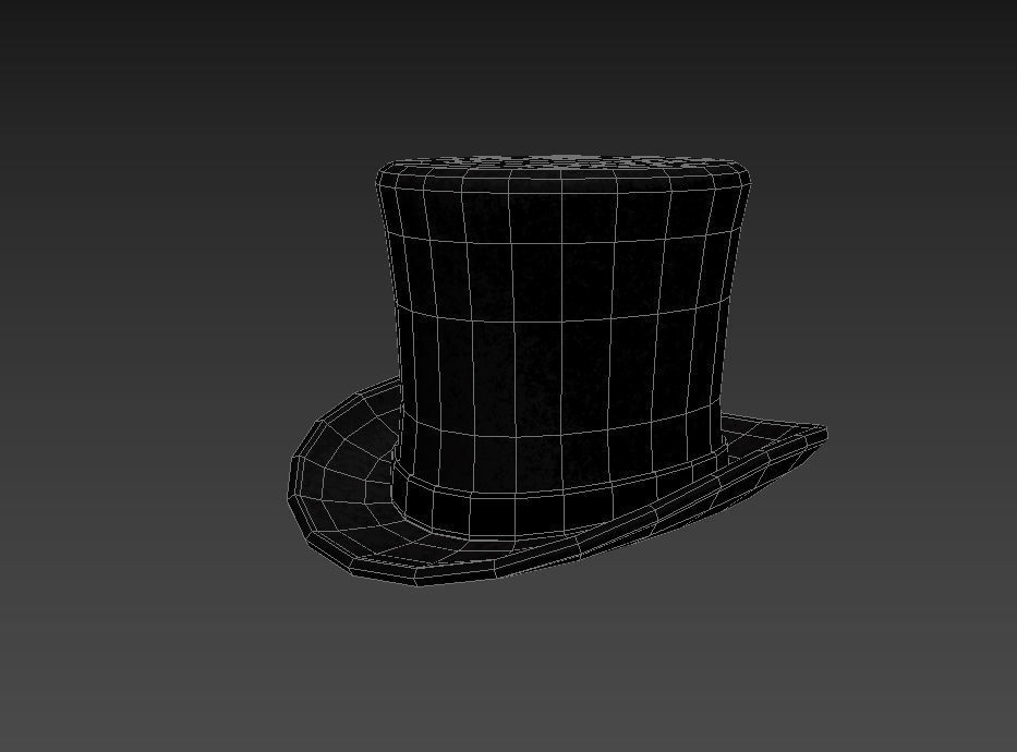 Top Hat 3D model_18