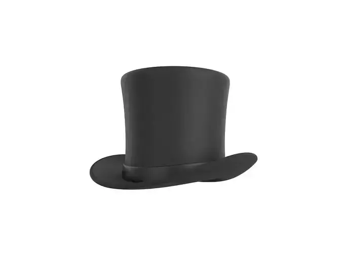Top Hat 3D model