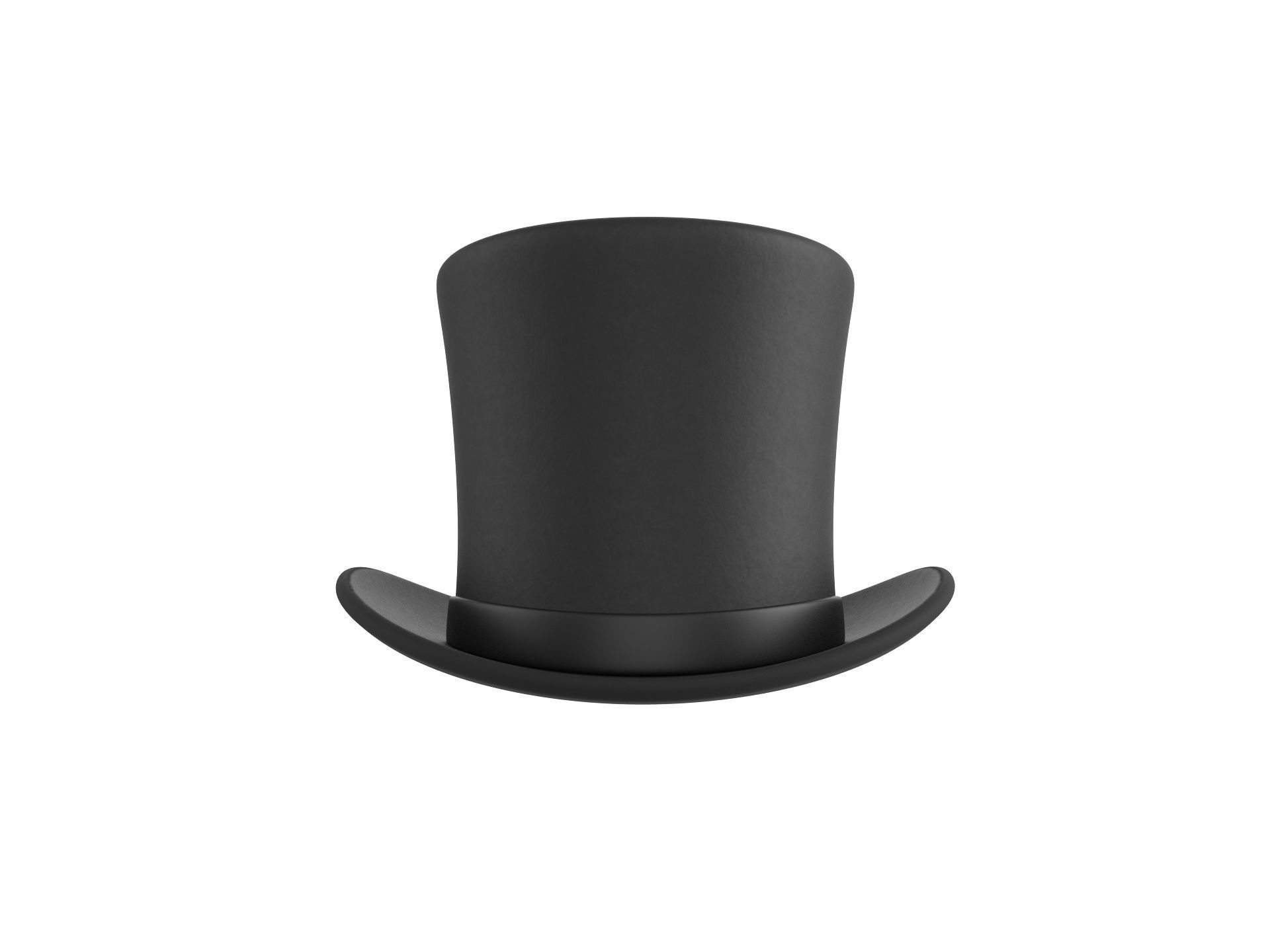 Top Hat 3D model_1