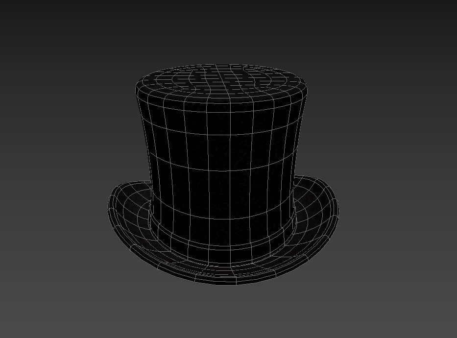 Top Hat 3D model_24