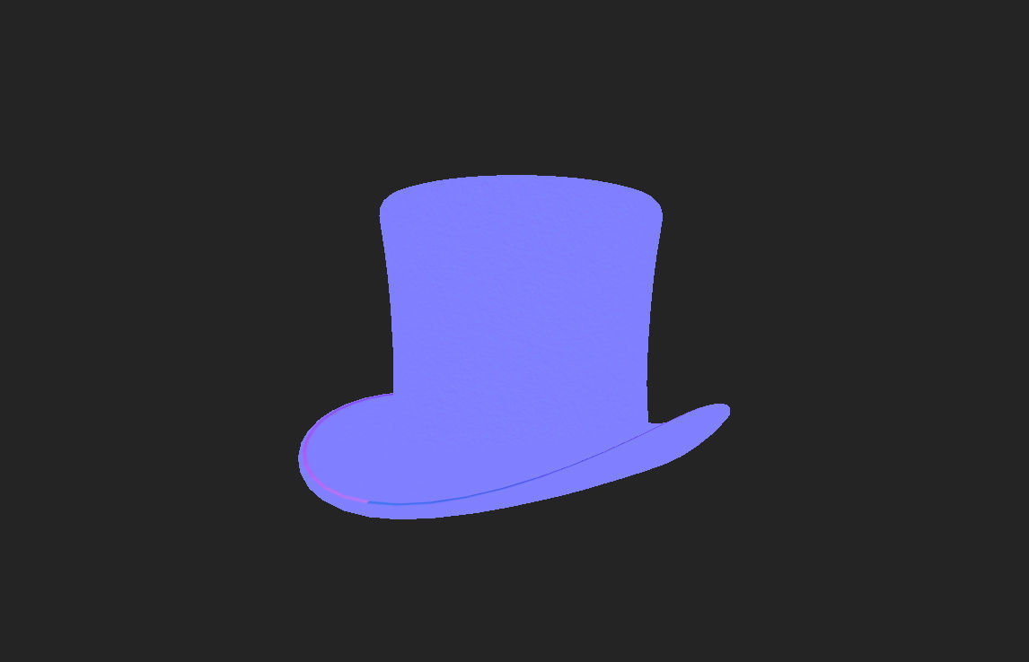 Top Hat 3D model_11