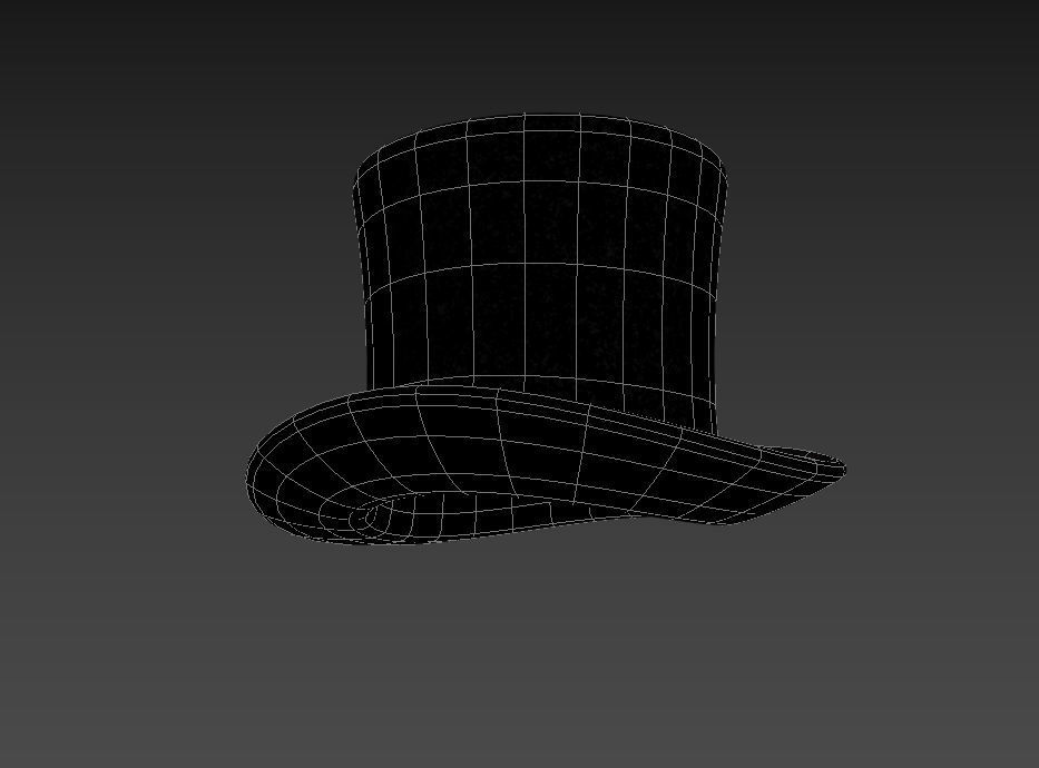 Top Hat 3D model_25