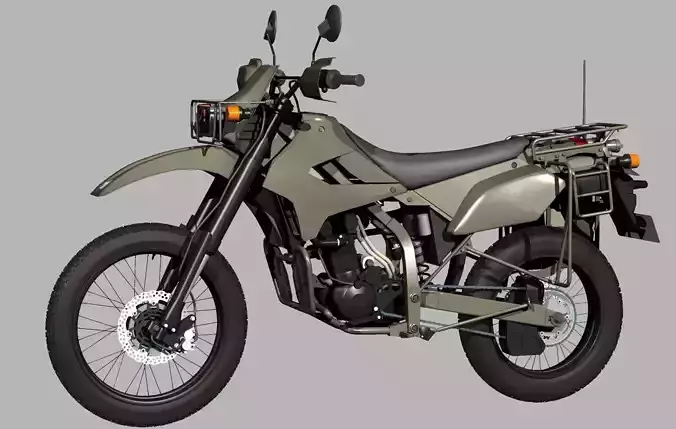 JGSDF Reconnaissance motorcycle