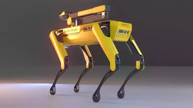 Spot Robot With Arm 3D model