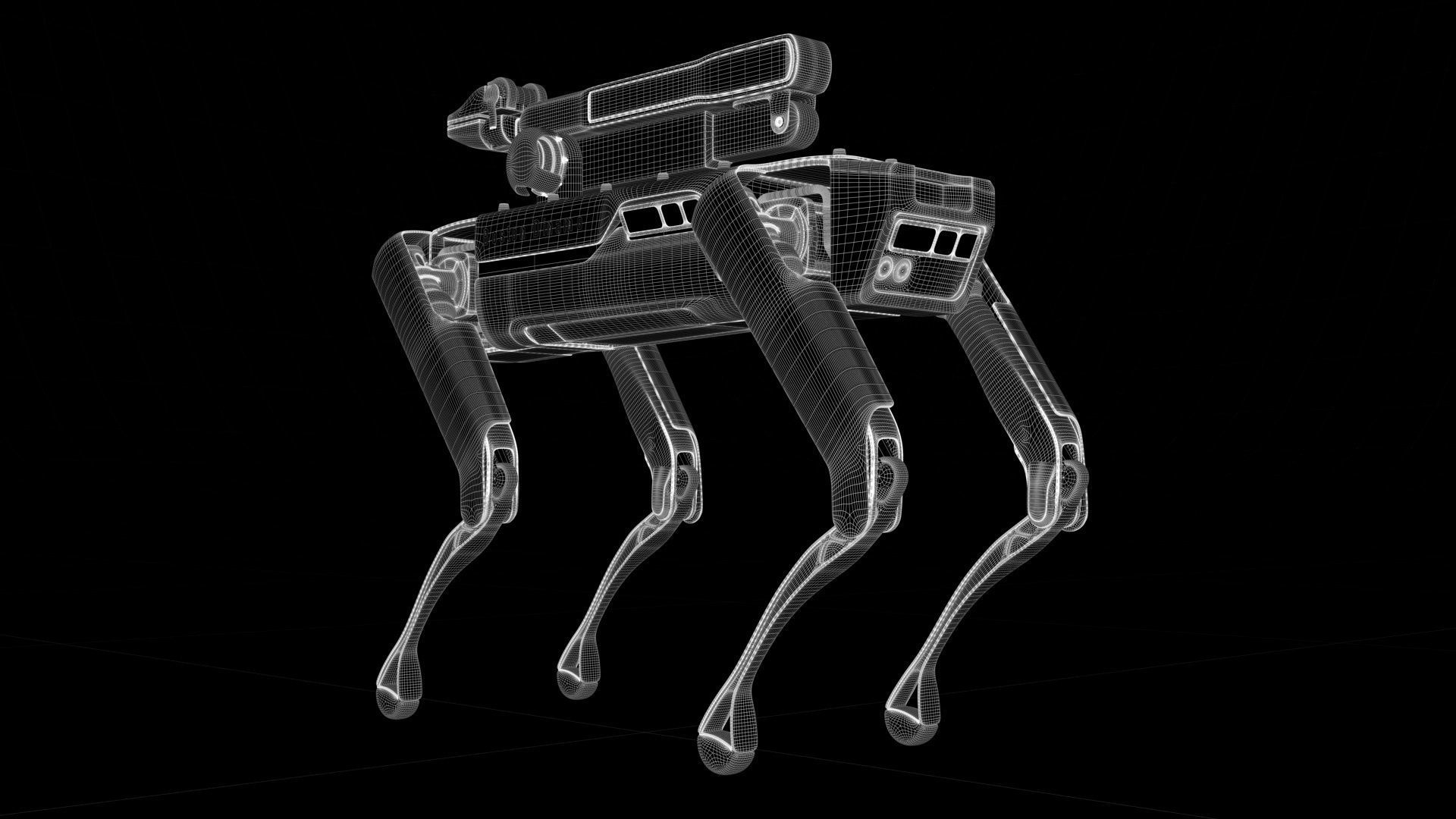 Spot Robot With Arm 3D model_6