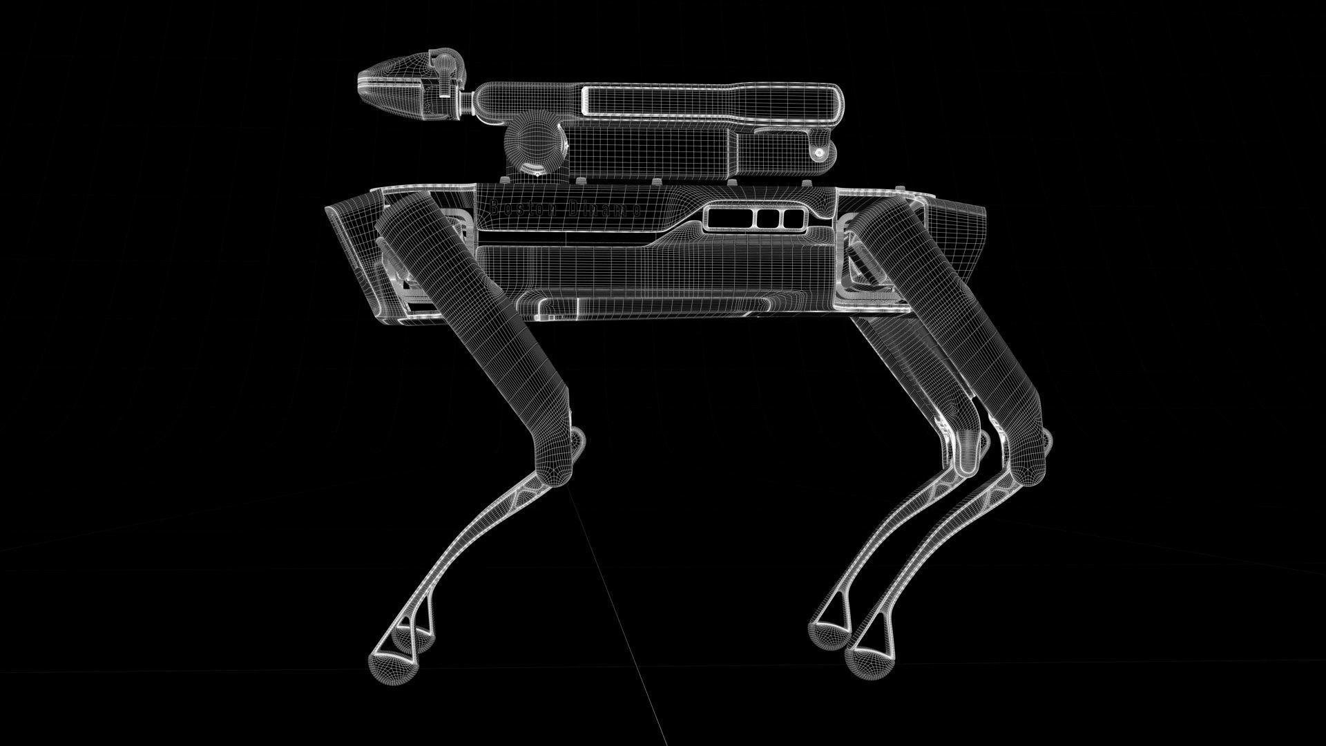 Spot Robot With Arm 3D model_9