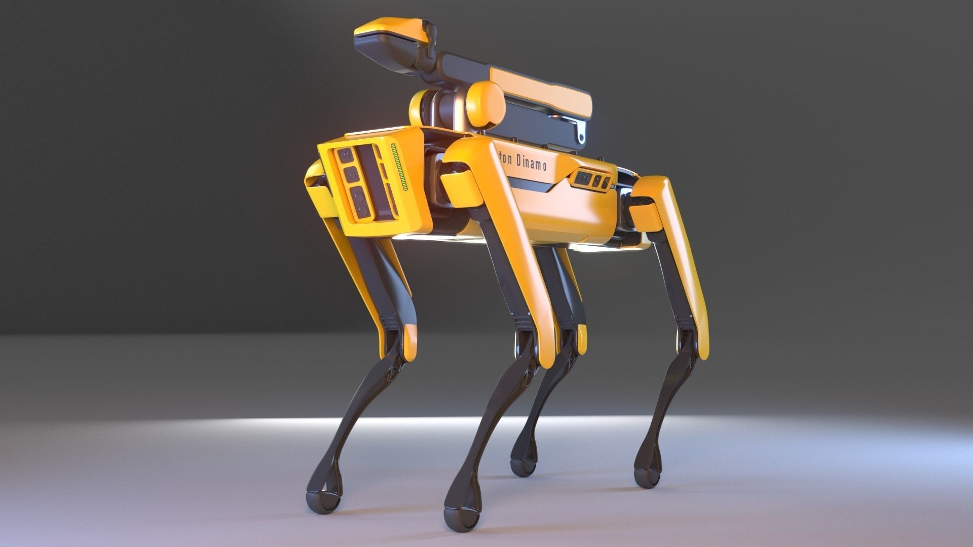 Spot Robot With Arm 3D model_2
