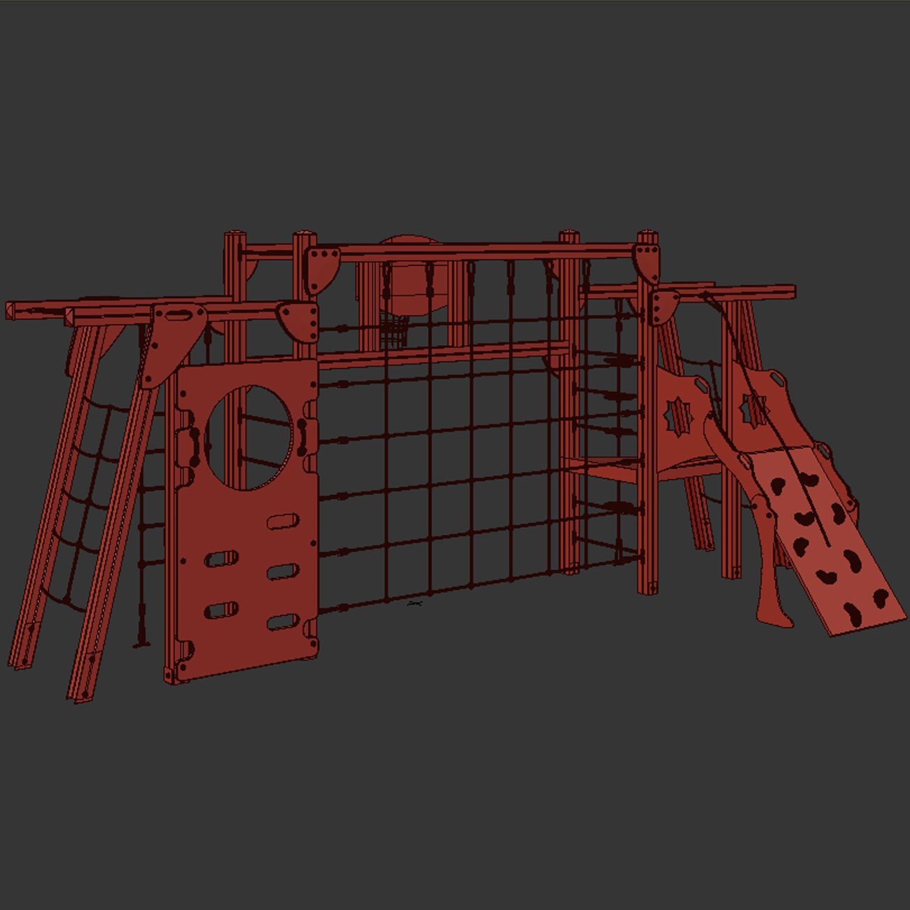  Sports mini complex 3D model_2