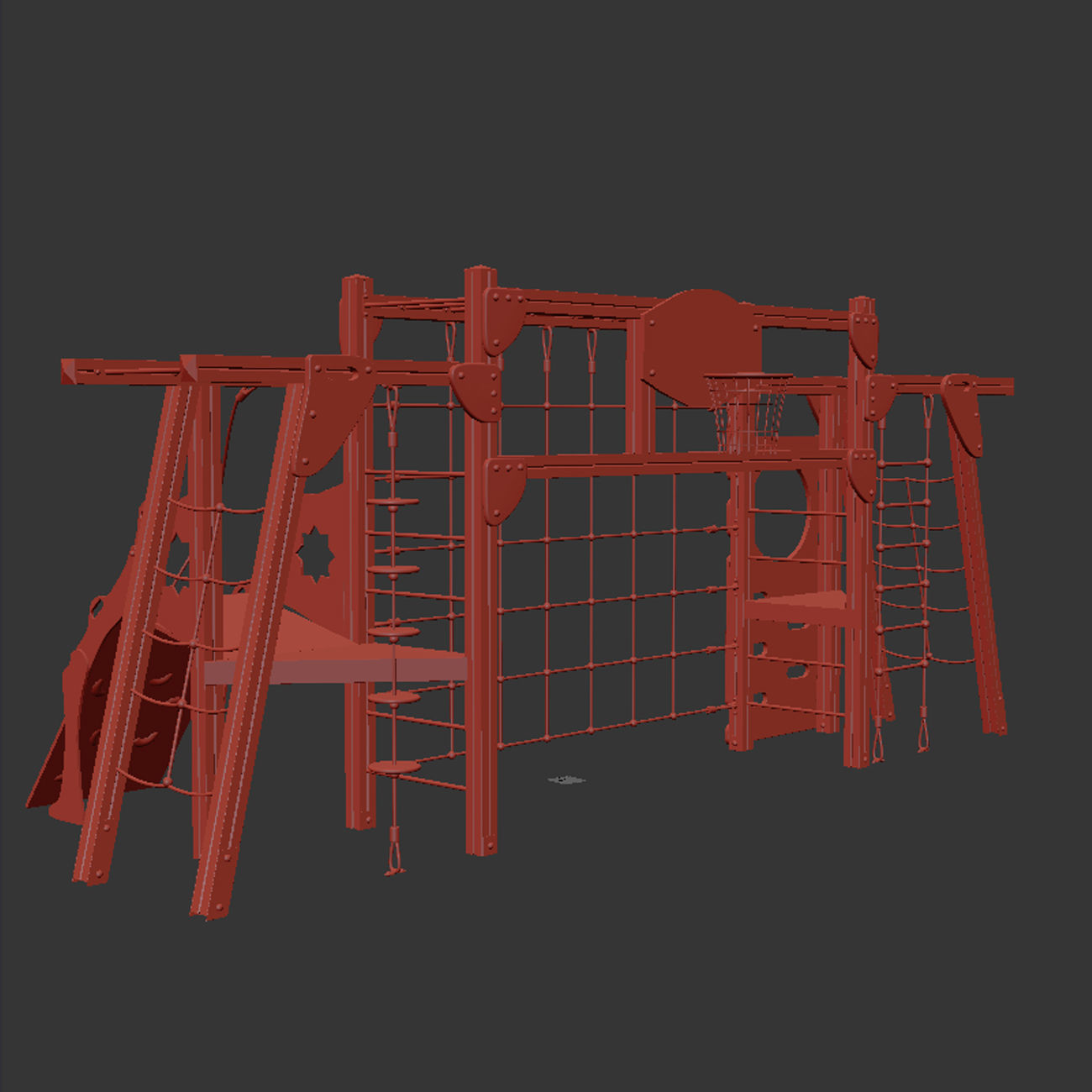  Sports mini complex 3D model_3