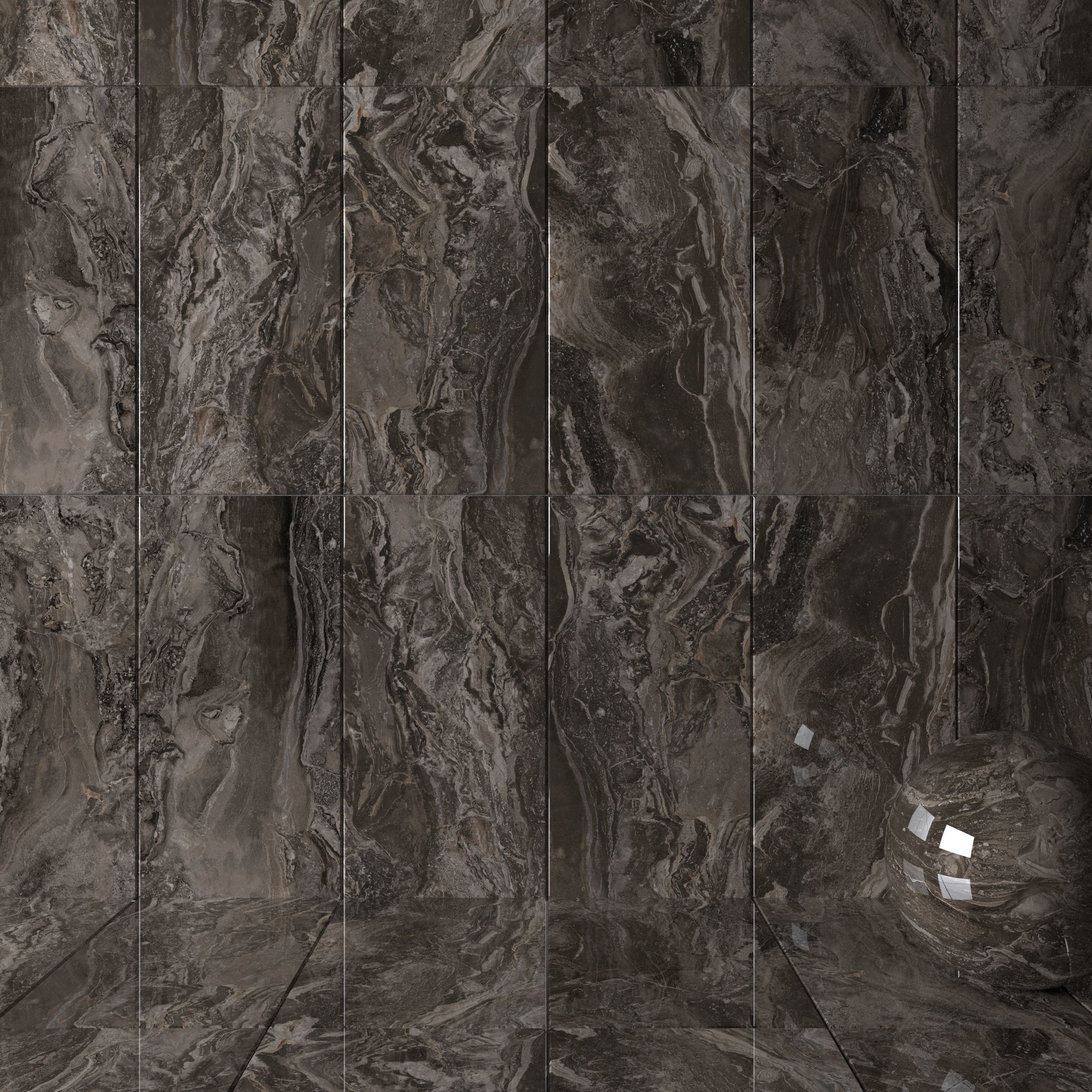 Wall Tiles Museum Orobico Light 60x120 Set 2 Texture_4