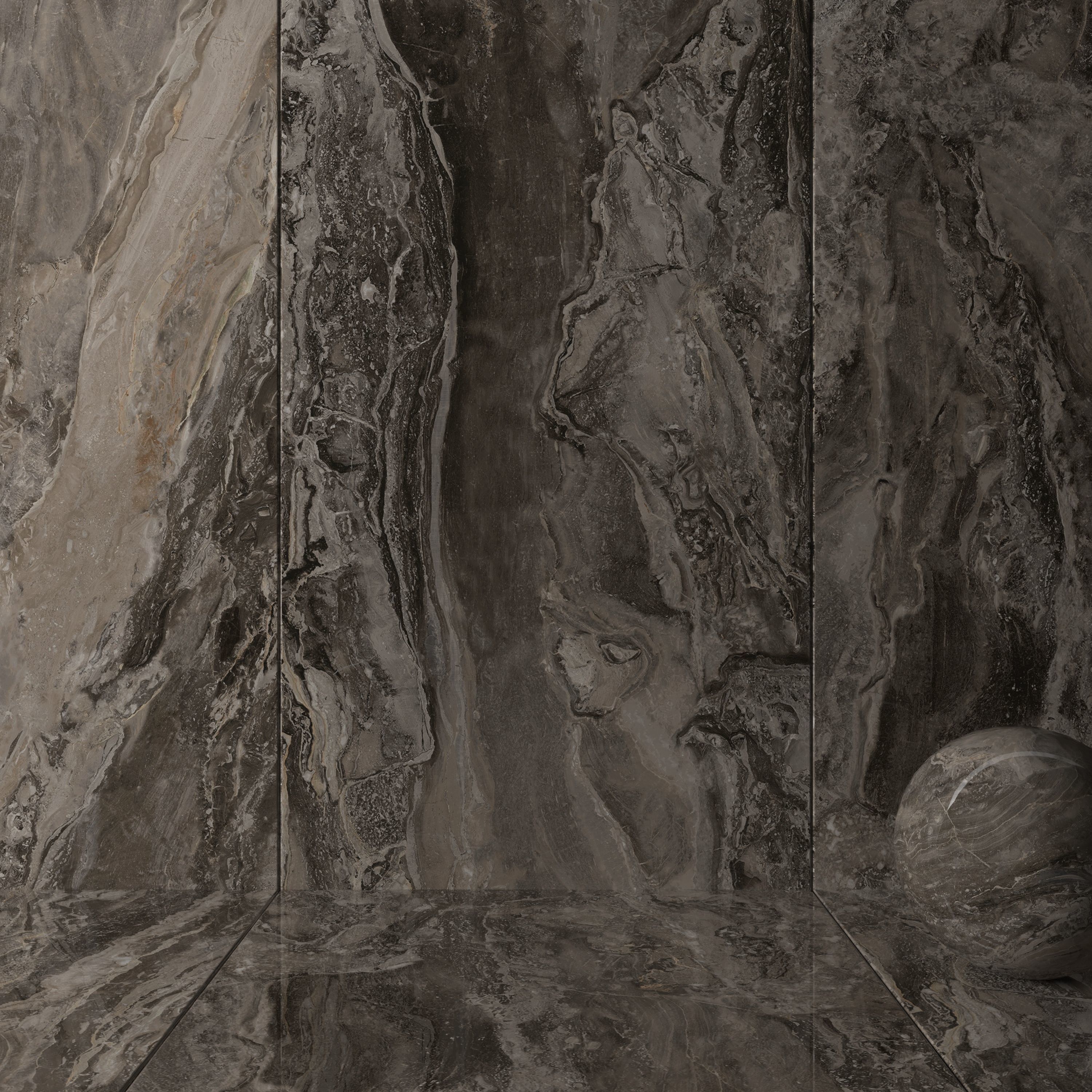 Wall Tiles Museum Orobico Light 160x320 Set 2 Texture_1