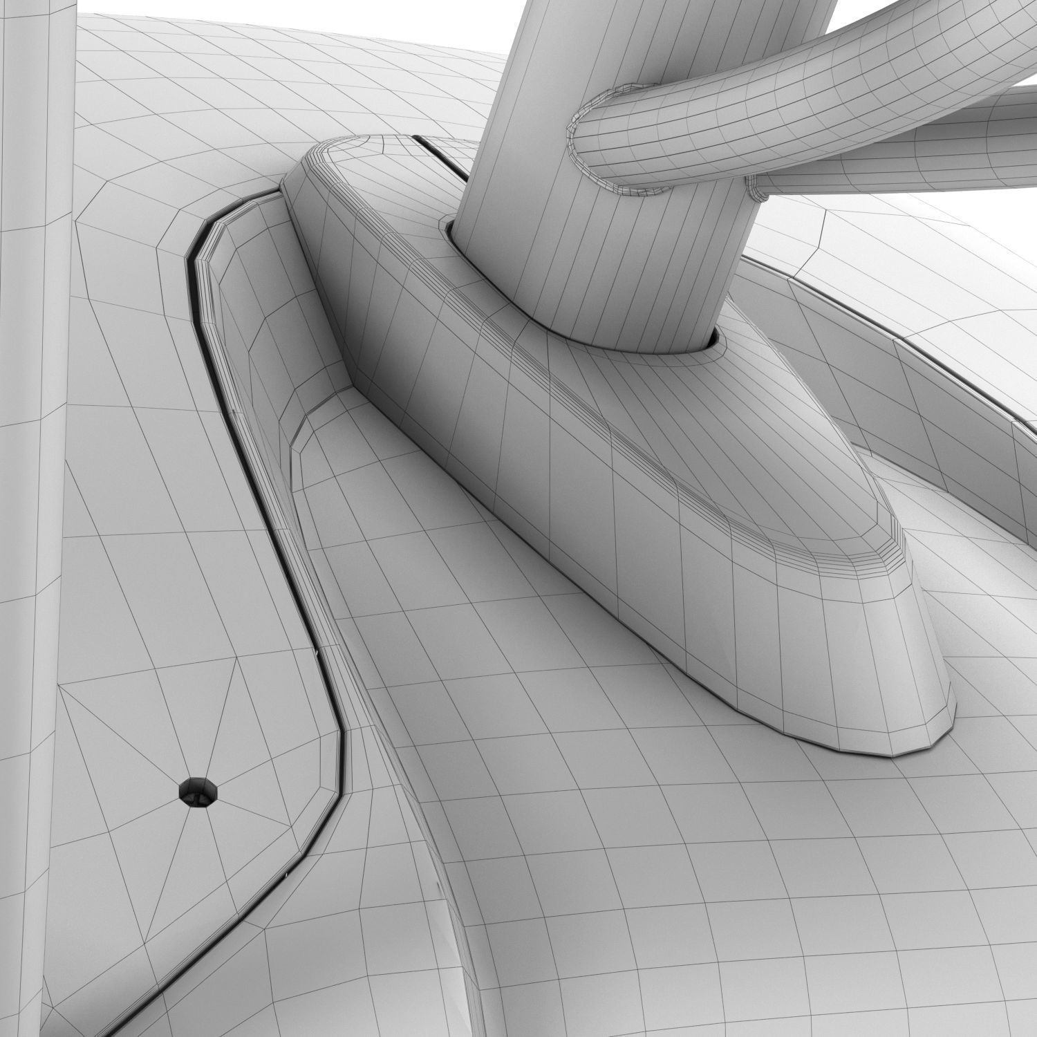 Elliptical trainer Octane XT3700 3D model_28