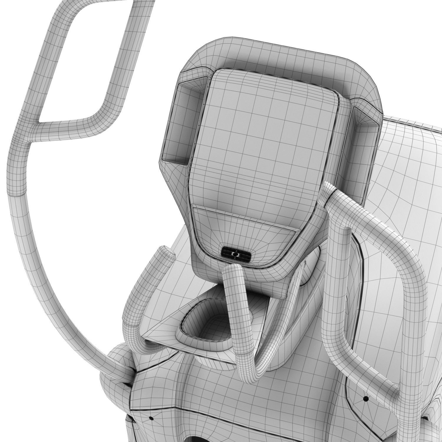 Elliptical trainer Octane XT3700 3D model_16