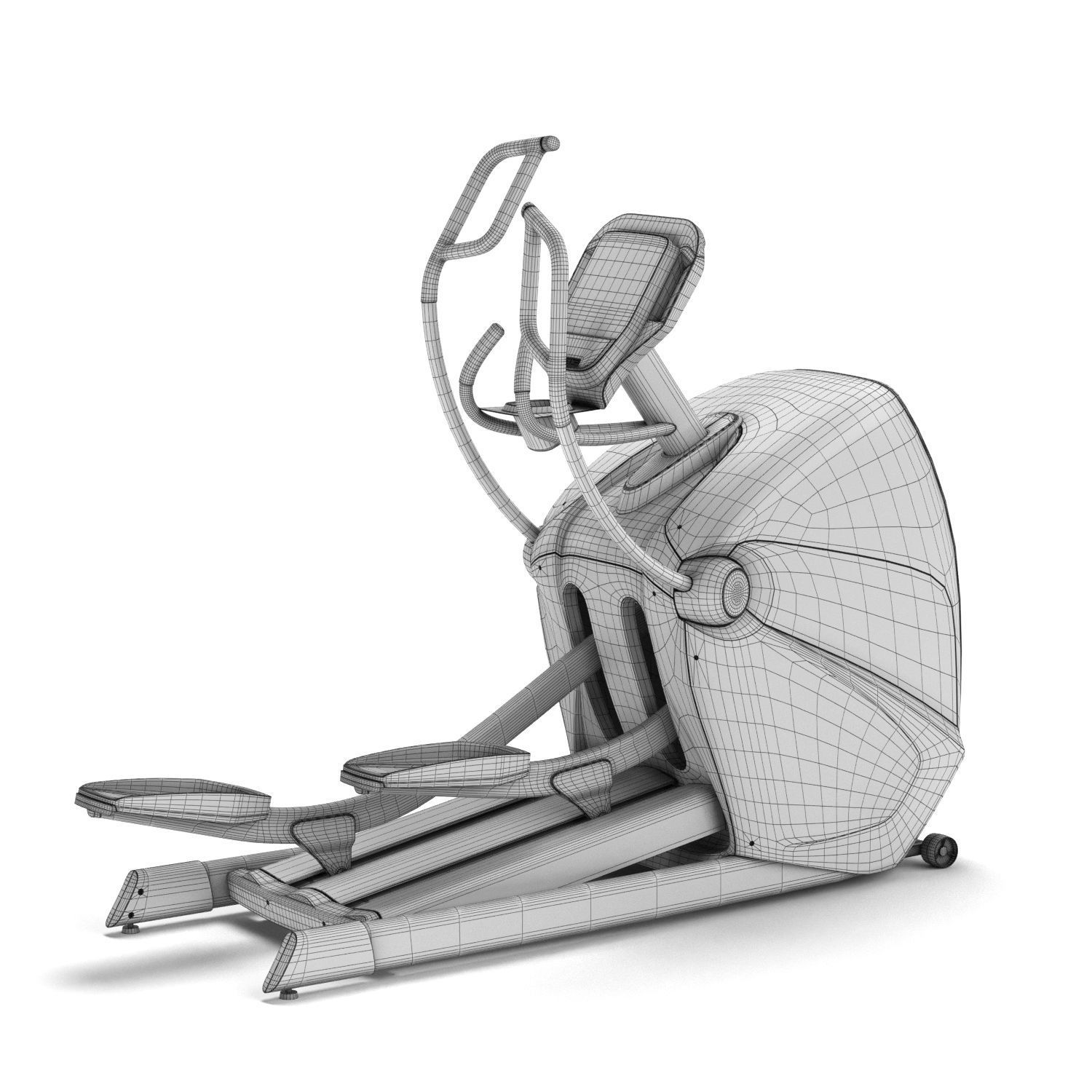 Elliptical trainer Octane XT3700 3D model_12