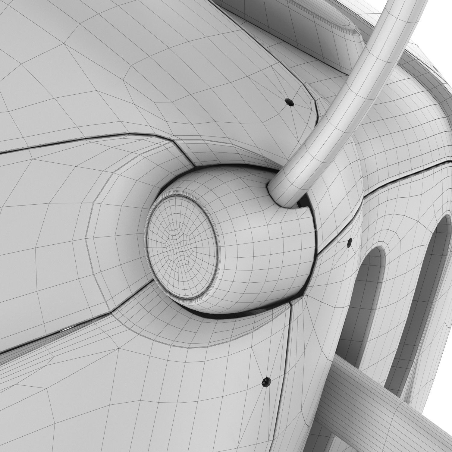 Elliptical trainer Octane XT3700 3D model_26