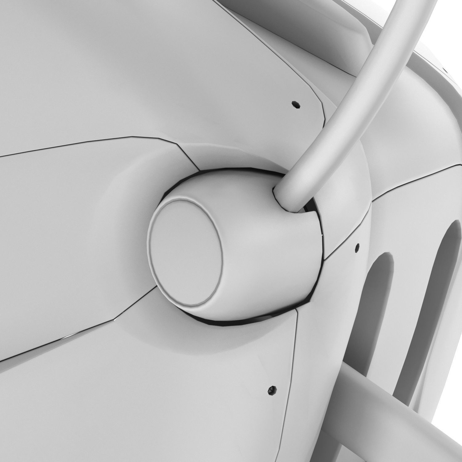 Elliptical trainer Octane XT3700 3D model_25