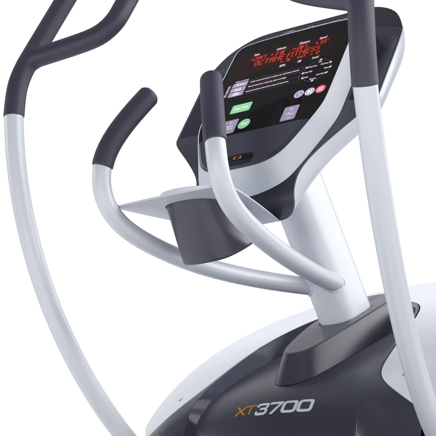 Elliptical trainer Octane XT3700 3D model_7