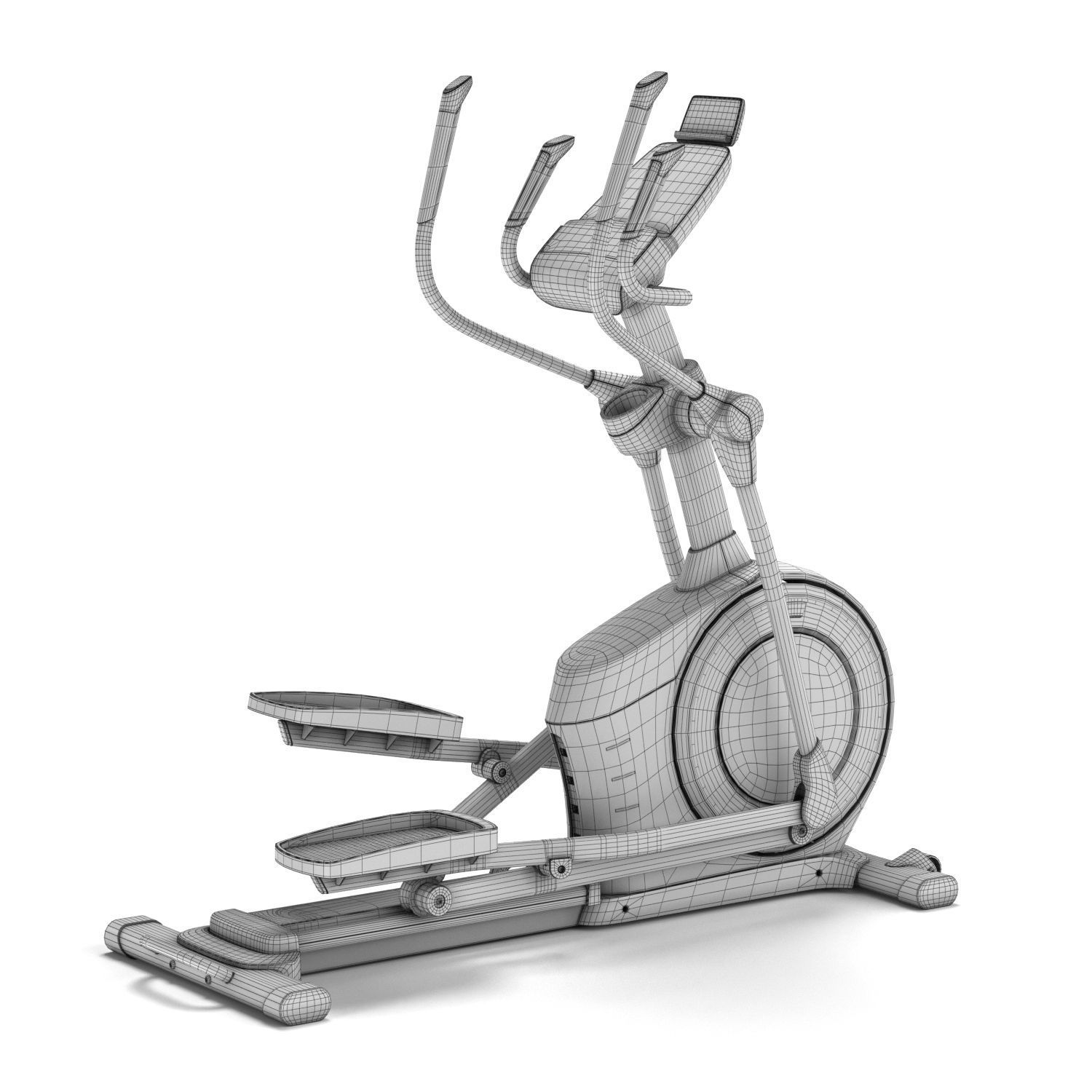 Elliptical trainer ProForm Endurance 520 E 3D model_12