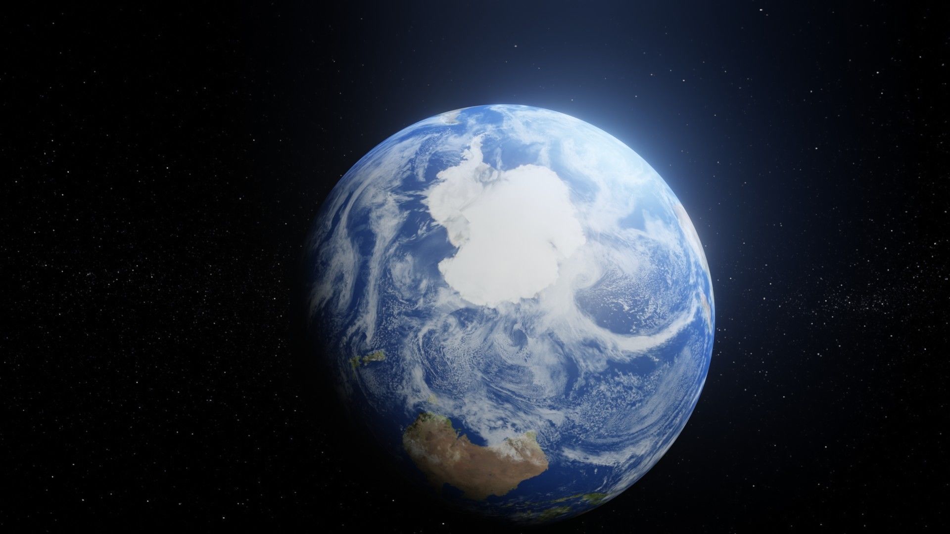Photorealistic Earth 8k Textures 3D Model Low-poly 3D model_19