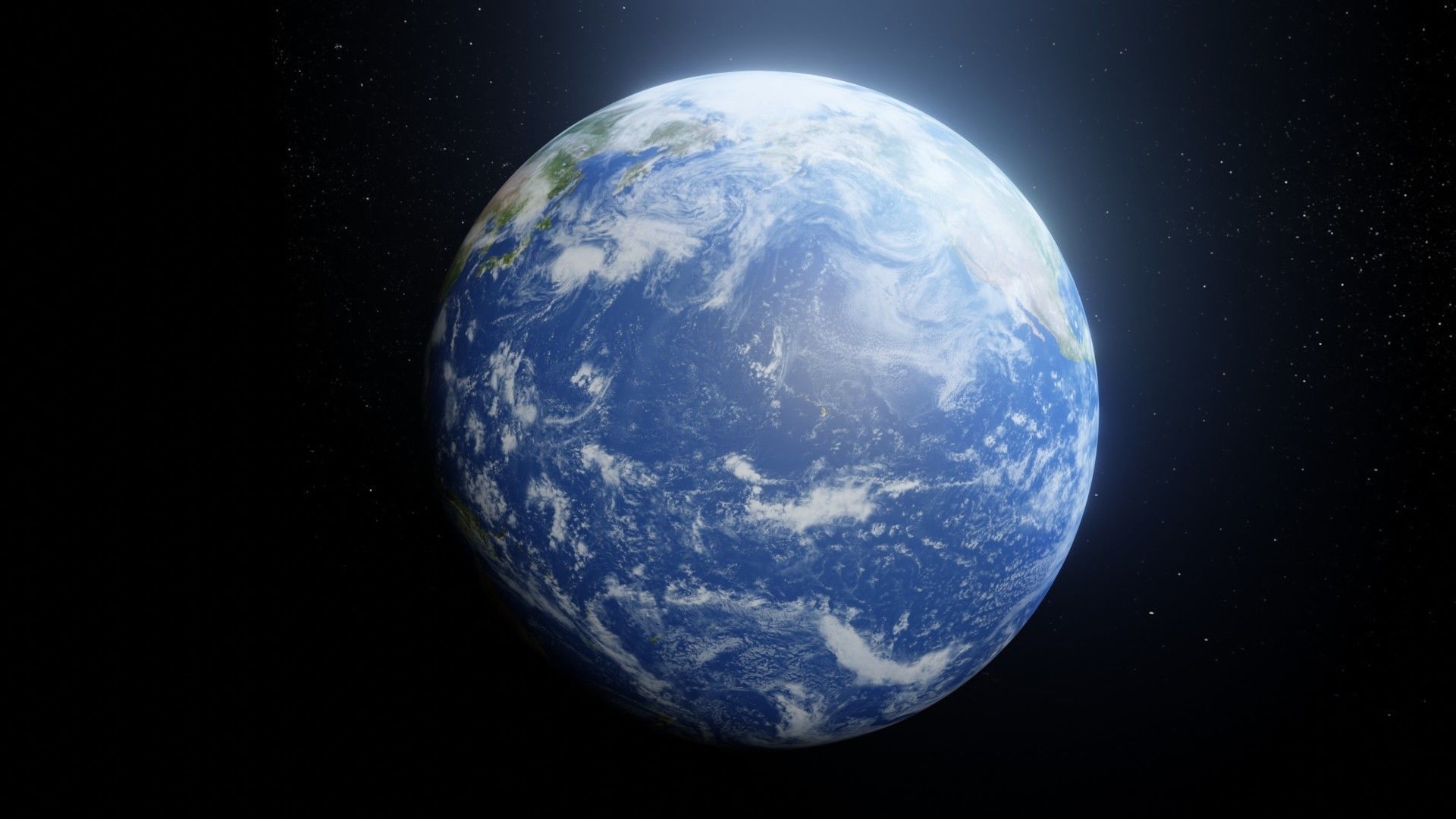 Photorealistic Earth 8k Textures 3D Model Low-poly 3D model_17