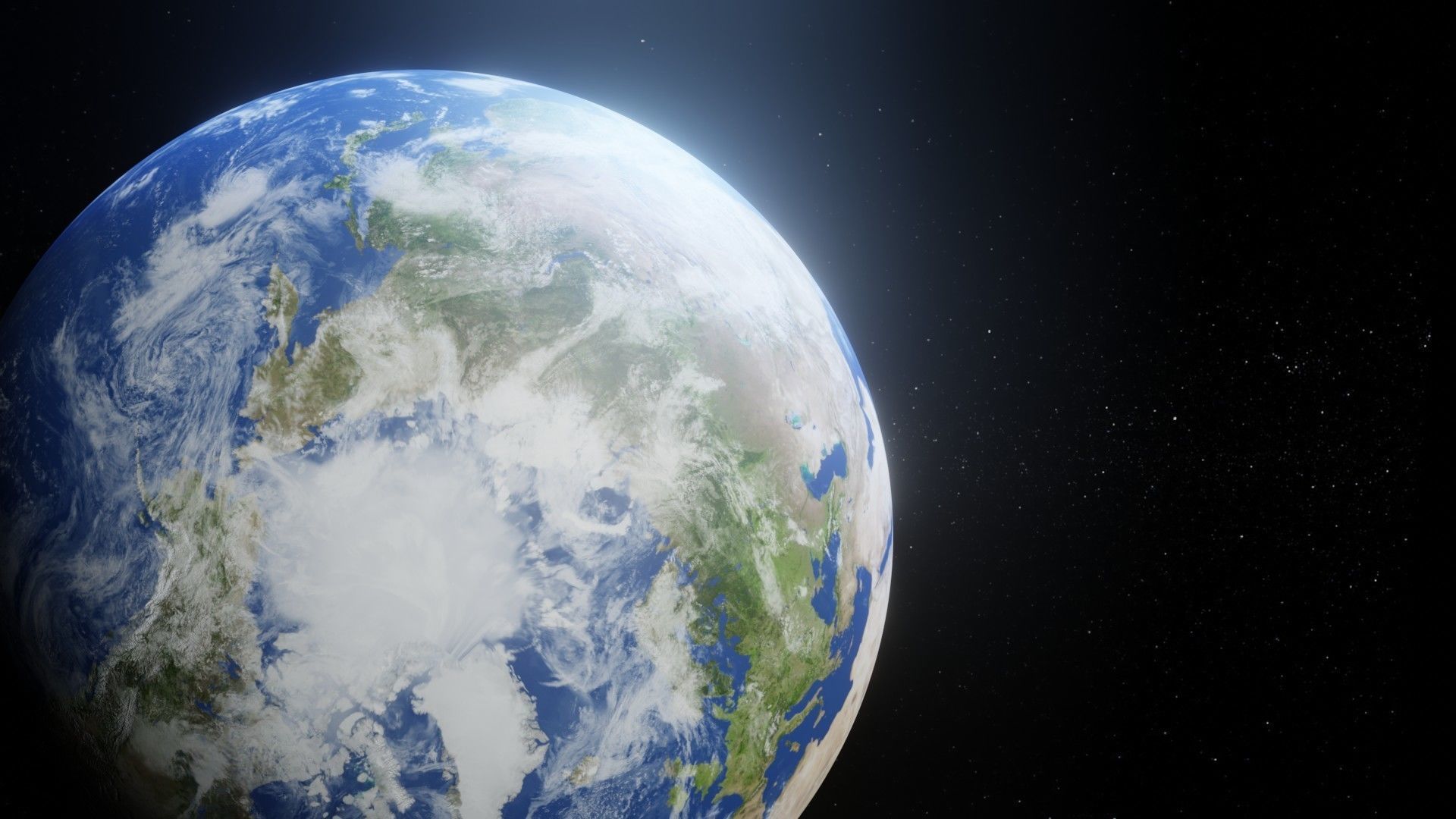 Photorealistic Earth 8k Textures 3D Model Low-poly 3D model_20