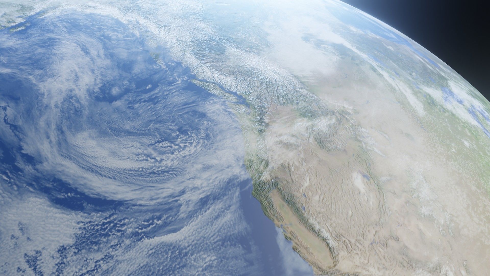 Photorealistic Earth 8k Textures 3D Model Low-poly 3D model_15